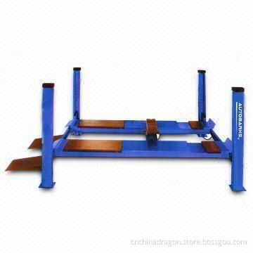 Car 4-post Lift with 50 to 60 Seconds Lifting Time and 220/380V Power Supply